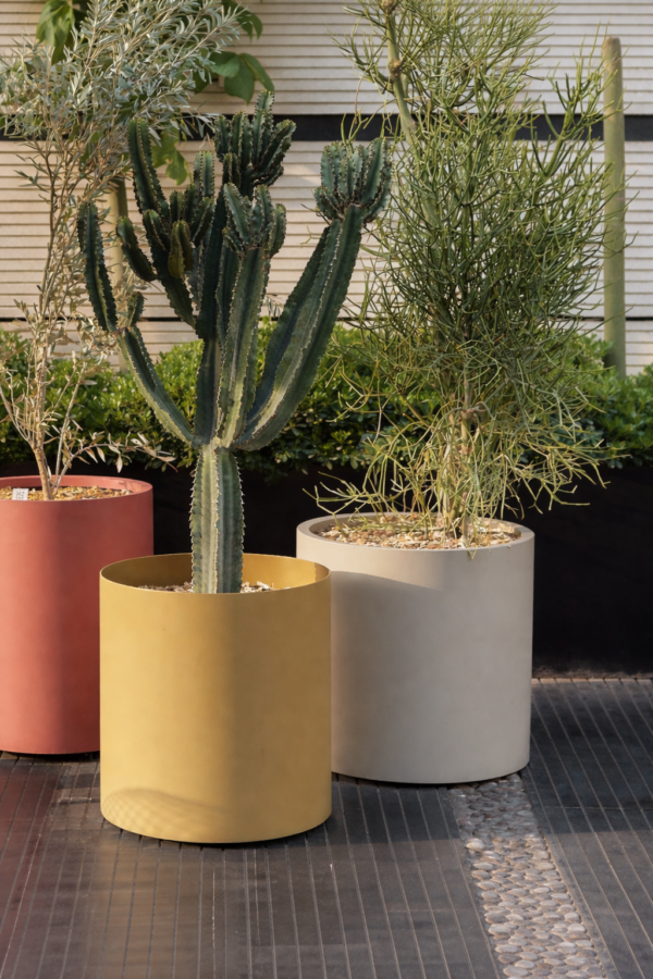 Metal Cylinder Pot