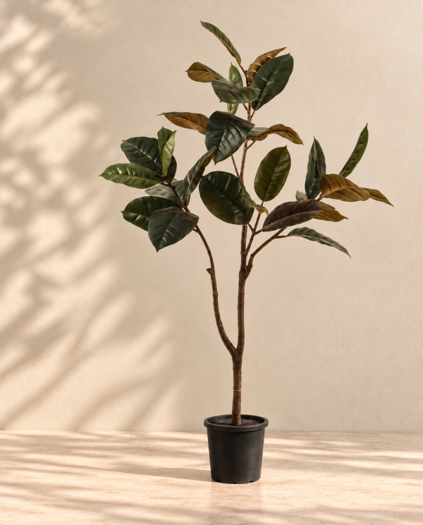 Artificial Rubber Plant